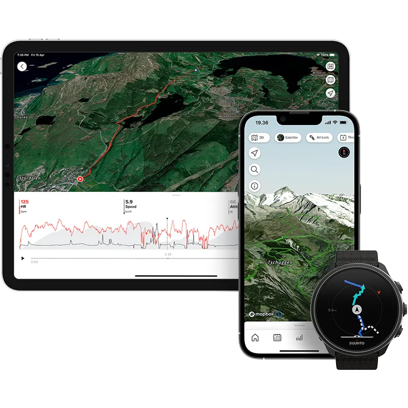 Suunto 9 Baro Charcoal Black Titanium