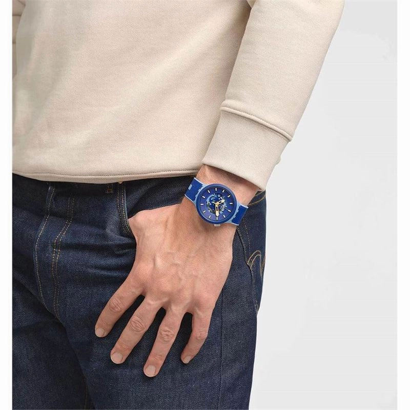 Swatch BOUNCING BLUE Watch SB05N105