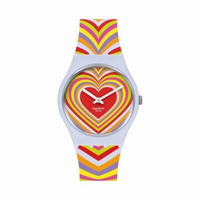 Swatch GROOVY LOVE Watch SO31S100