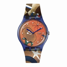 Swatch MIRO'S WOMEN & BIRD IN THE MOONLIGHT Watch SO29Z136