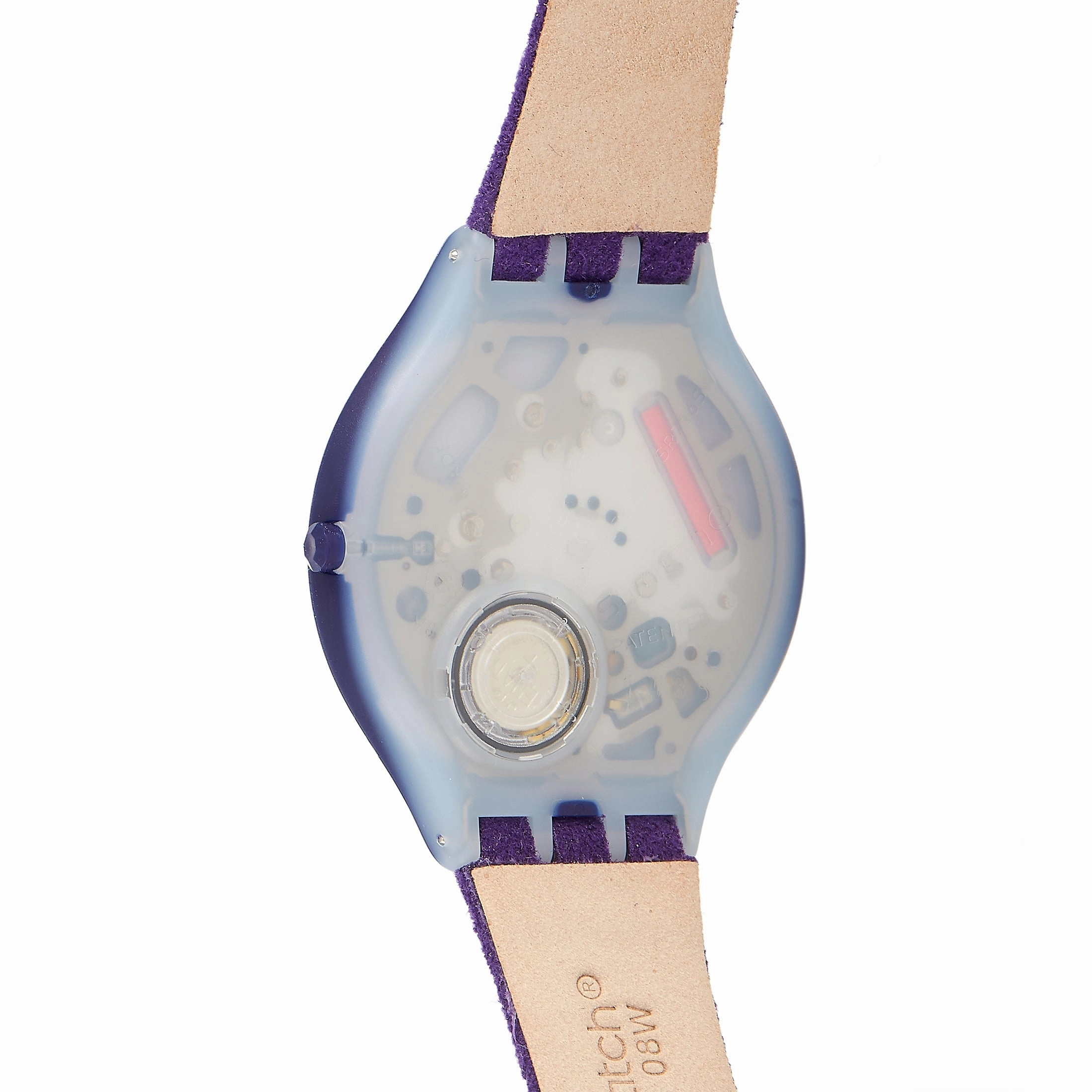 Swatch Skinviolet 40 mm Purple Dial Watch SVUV102