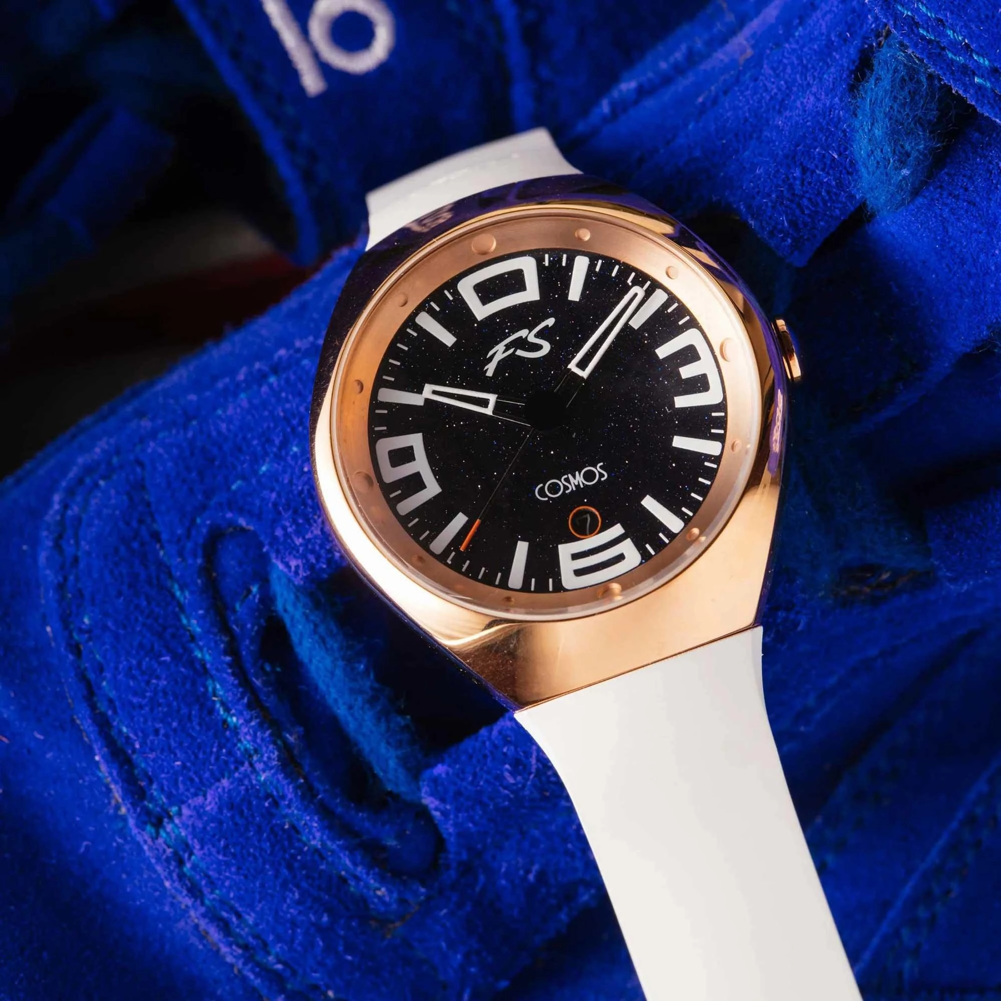 Szanto Icon Unisex Watch - Frank Stephenson Cosmos Rose Gold Case | IC-FS-9005