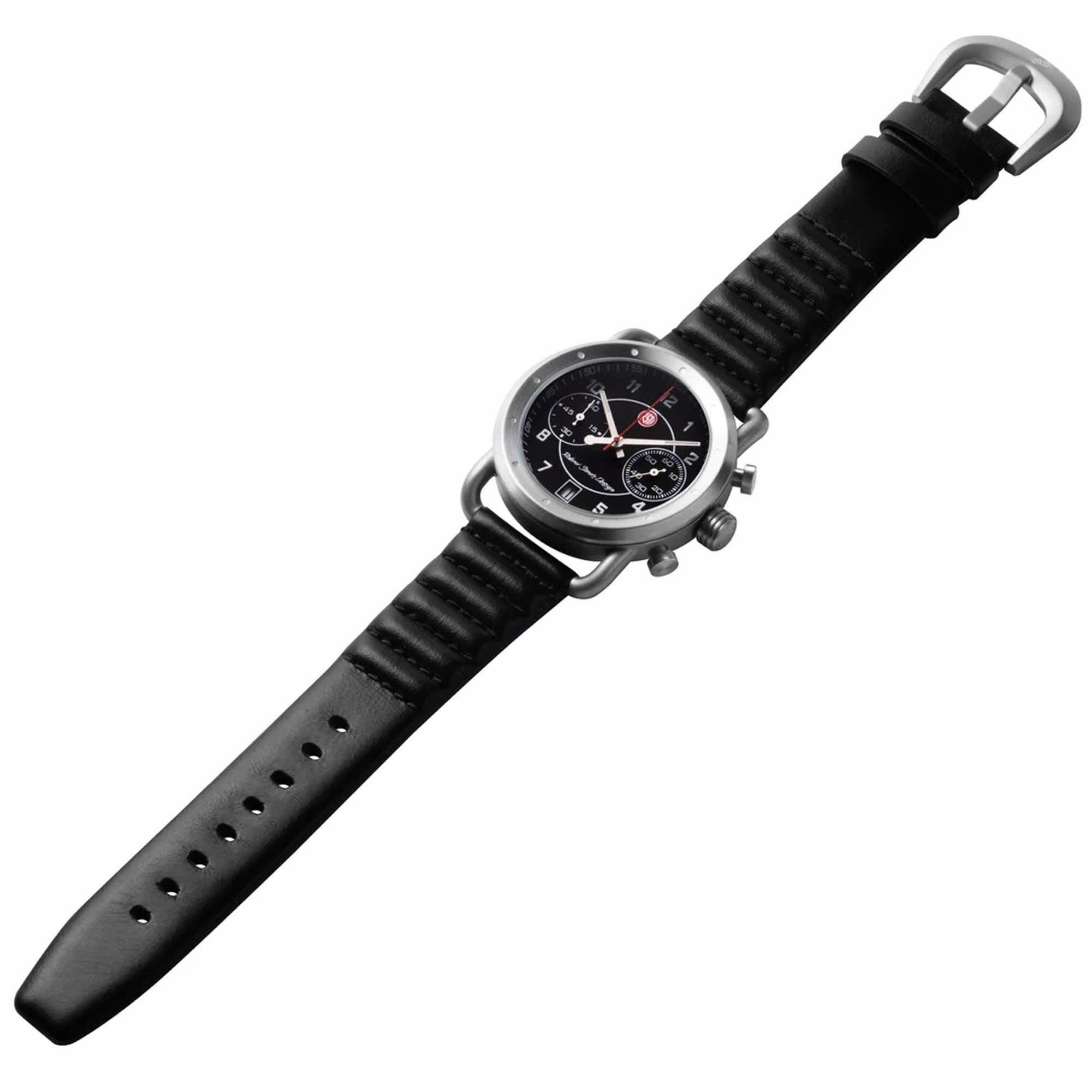 Szanto Icon Unisex Watch - Roland Sands Signature Chrono Black Strap | IC RS 2251