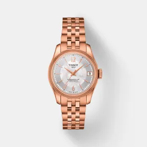 T-Classic Ballade Powermatic Women Automatic Mother Of Pearl Dial Analog Stainless Steel Watch T1082083311700