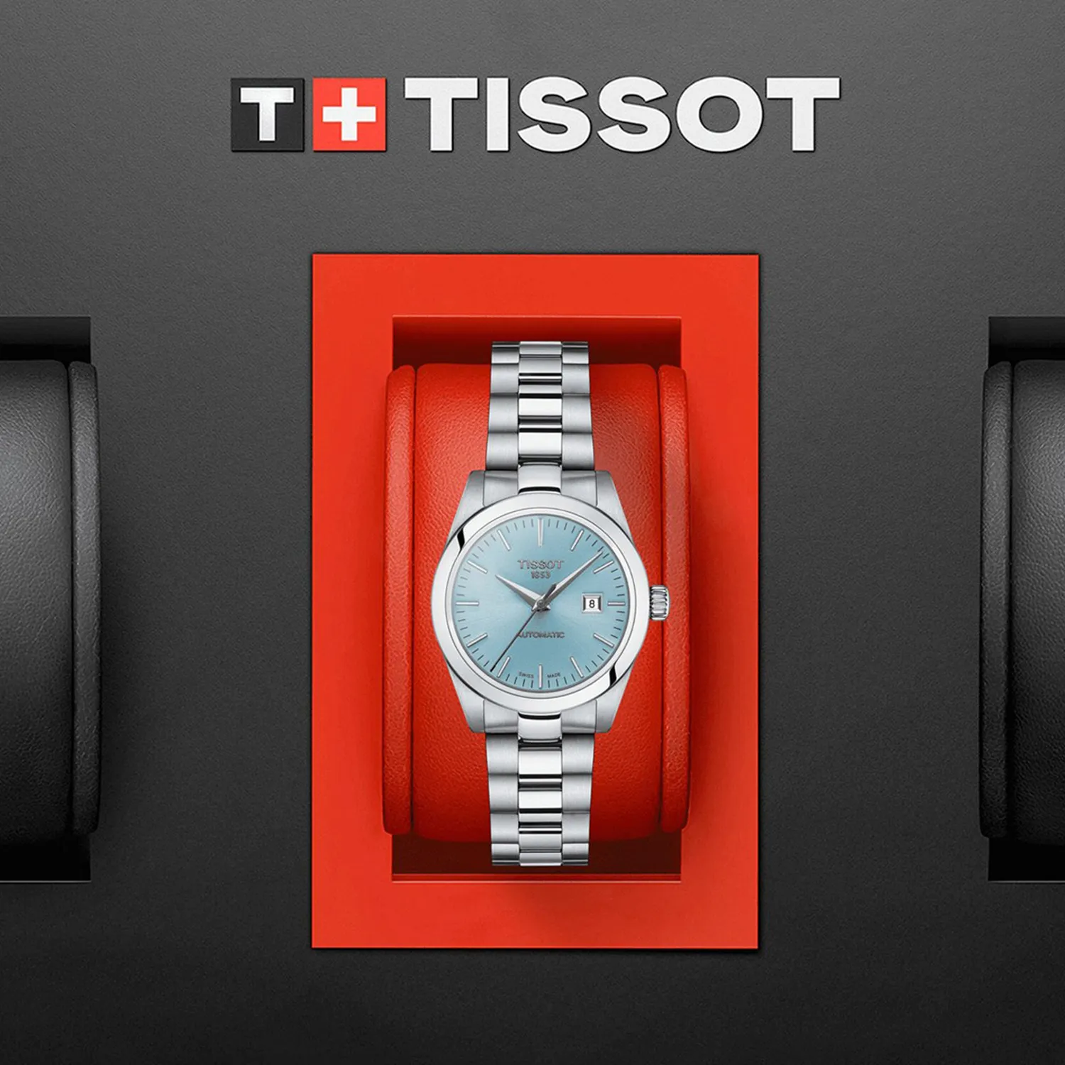 T-My Lady Women Analog Ice Blue Dial Automatic Stainless Steel Watch T1320071135100