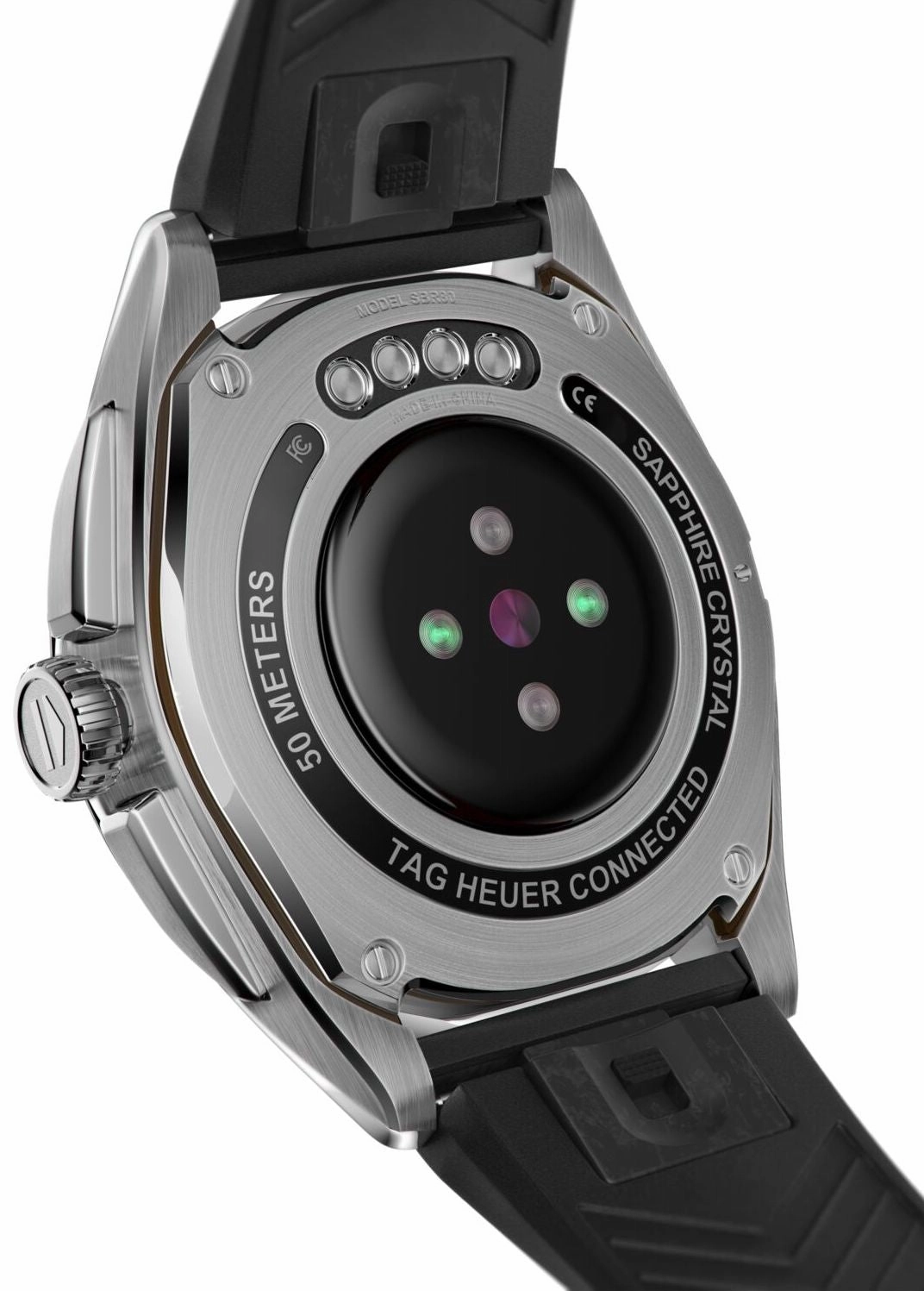 TAG Heuer Connected Calibre E4 42 Black Rubber D