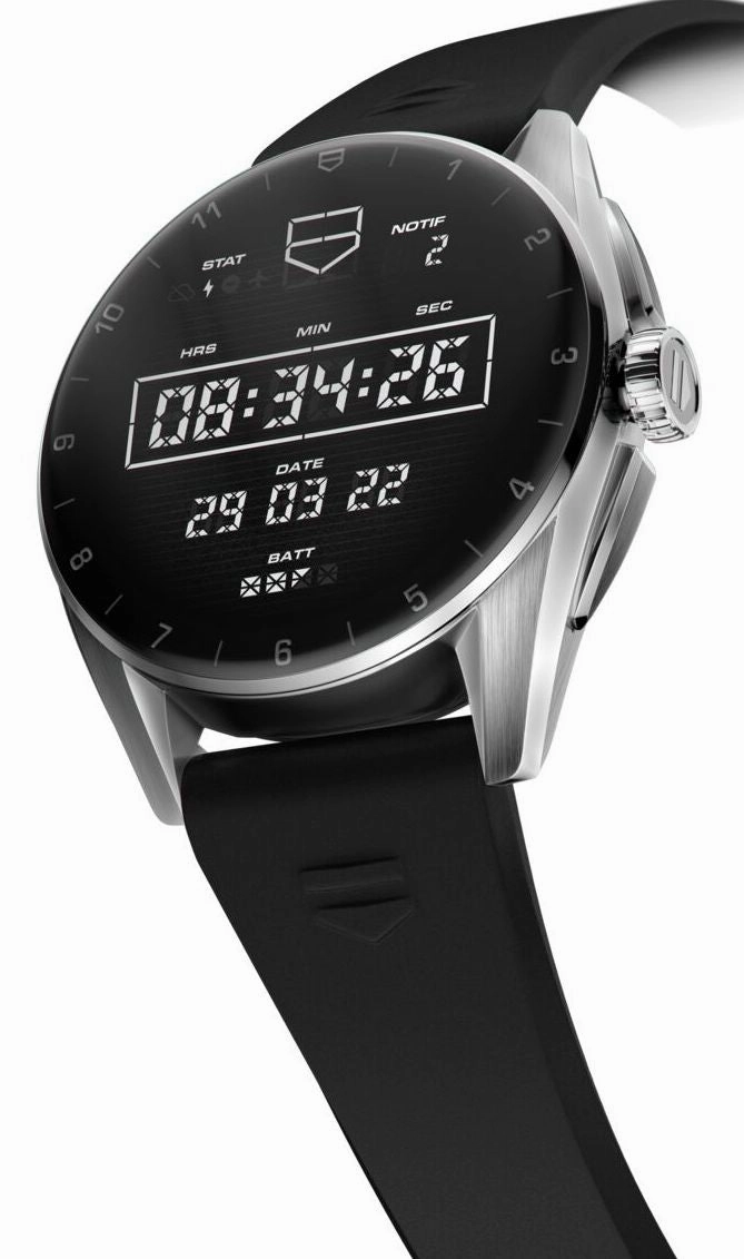 TAG Heuer Connected Calibre E4 42 Black Rubber D