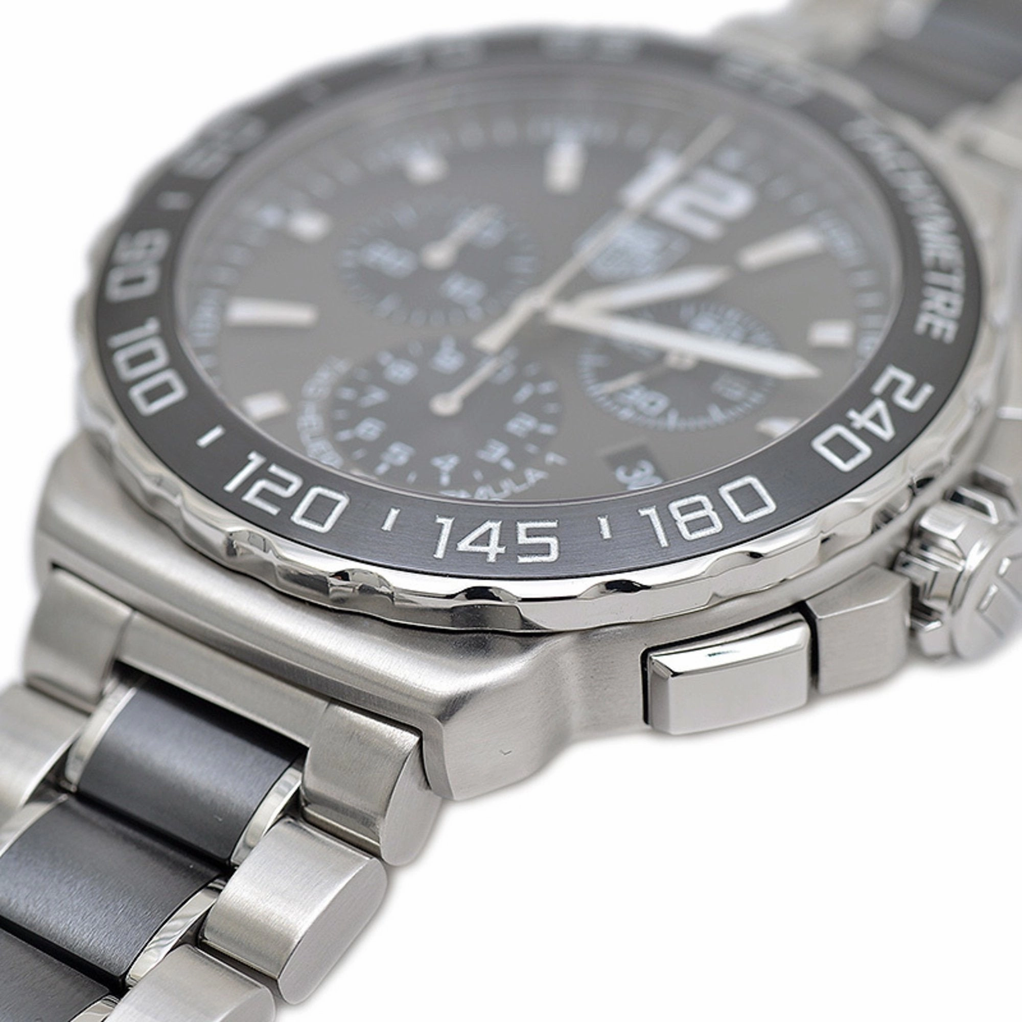 Tag Heuer Stainless Steel Wristwatch (Pre-Owned)