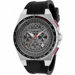 Technomarine Men's Chronograph Watch - Technocell Grey Dial Black Strap | TM-318063