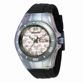 Technomarine Women's Watch - Cruise Green Case White Dial Silicone Strap | TM-121221