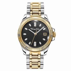 Thomas Sabo Divine Stainless Steel Black Dial Womens Watch