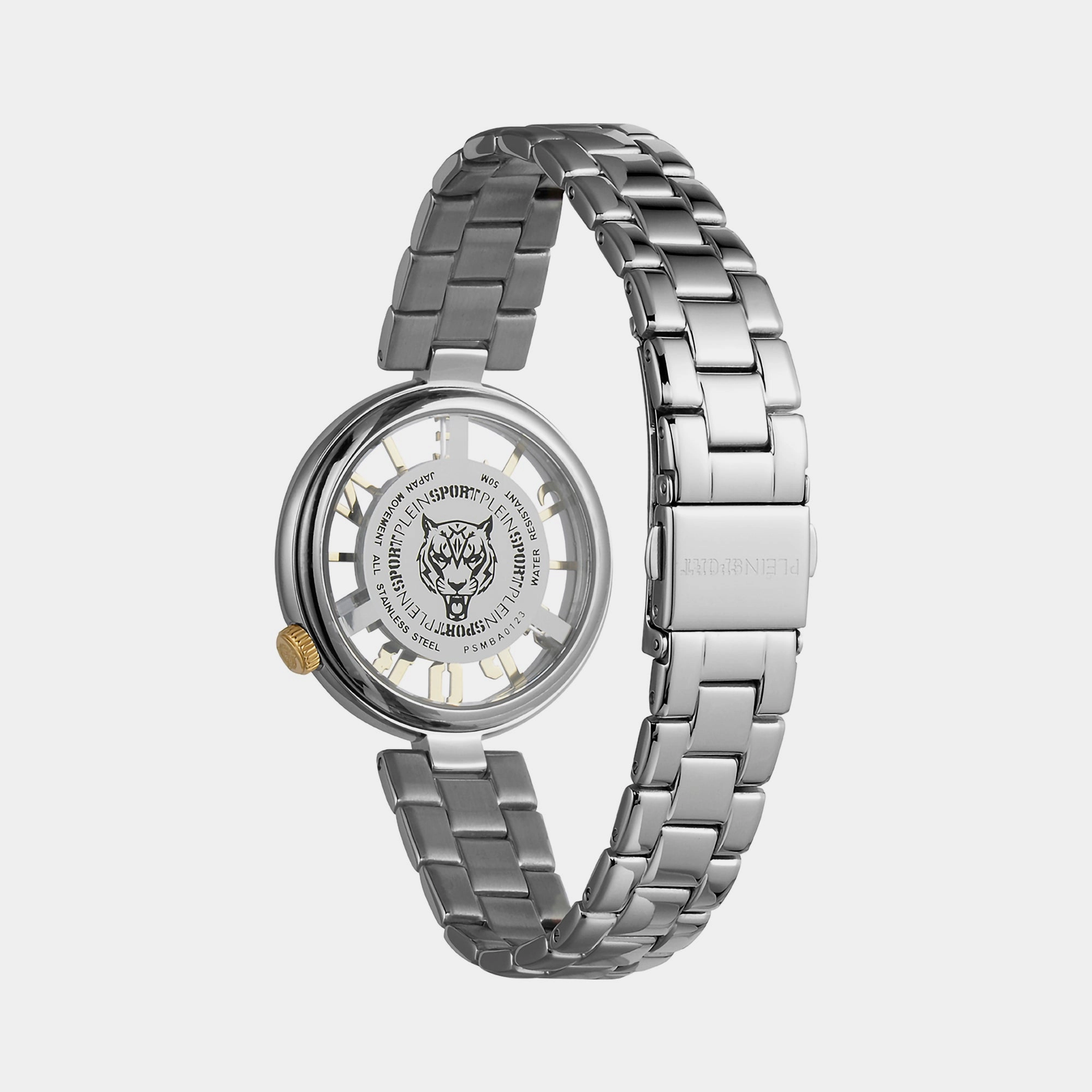 Tiger Luxe Women Silver Analog Stainless Steel Watch PSMBA0123