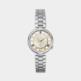 Tiger Luxe Women Silver Analog Stainless Steel Watch PSMBA0123