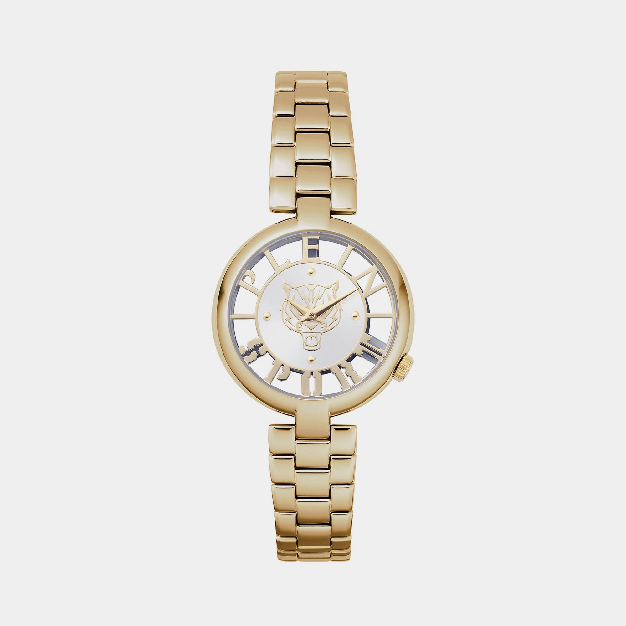 Tiger Luxe Women Silver Analog Stainless Steel Watch PSMBA0323