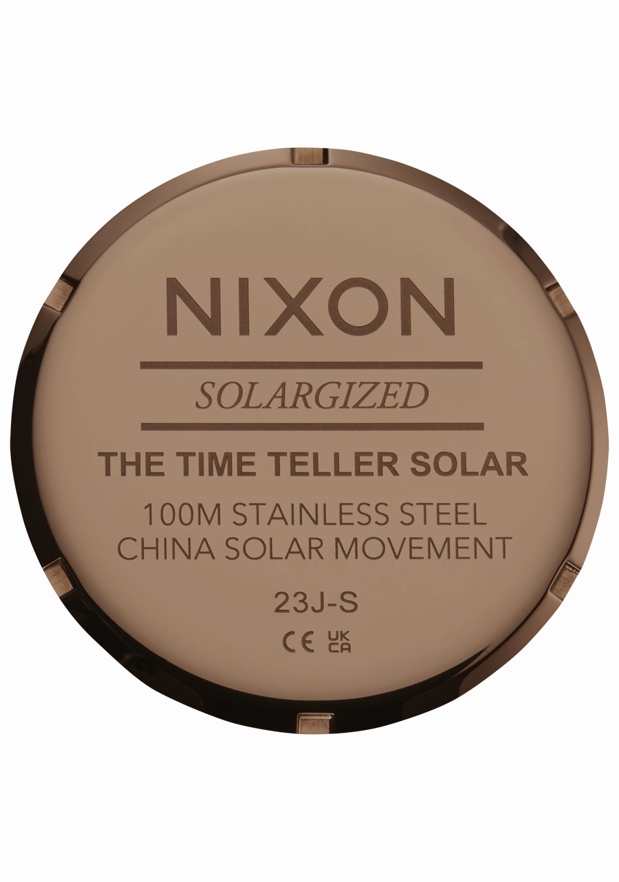 Time Teller Solar - Chocolate / Cappuccino