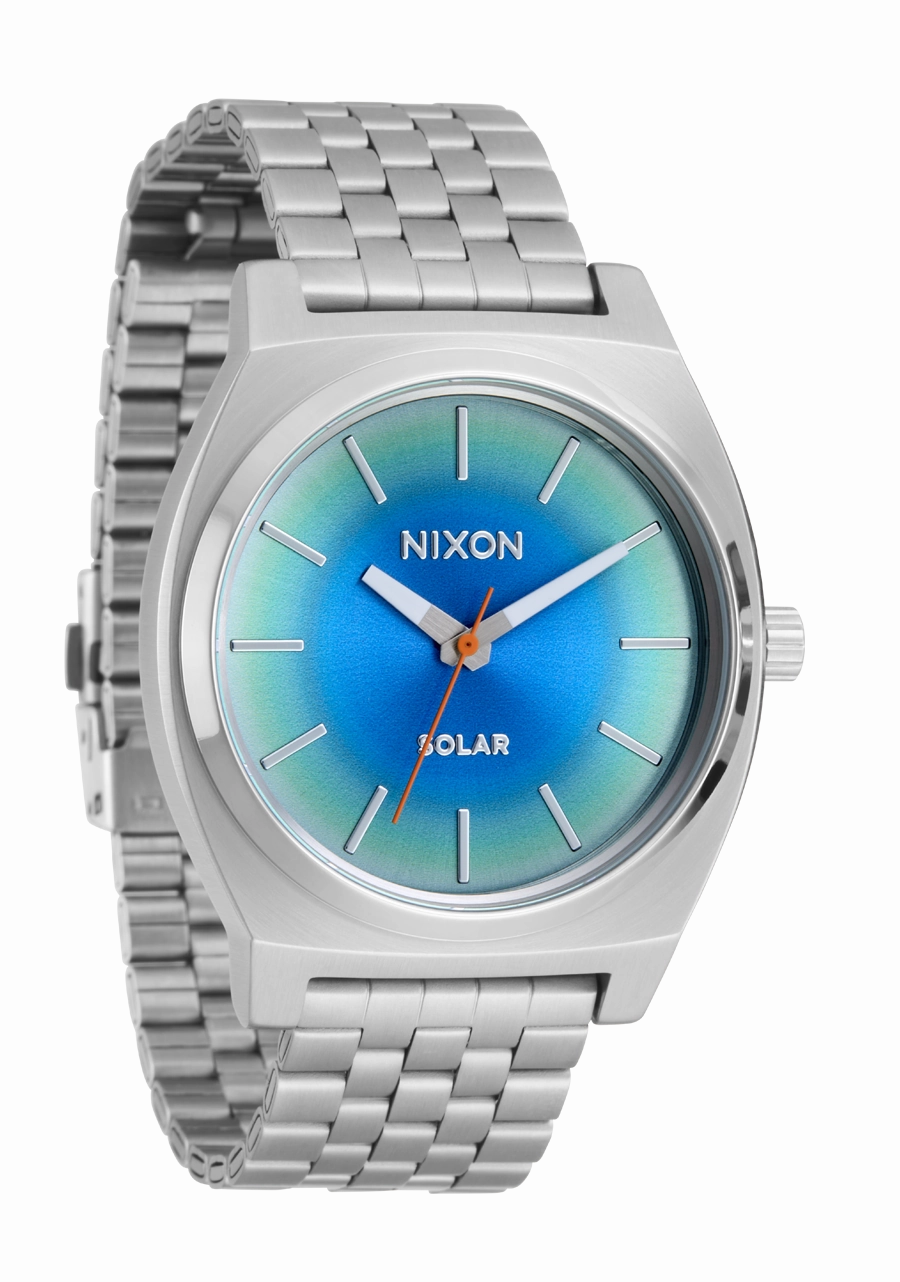 Time Teller Solar - Silver / Rainbow