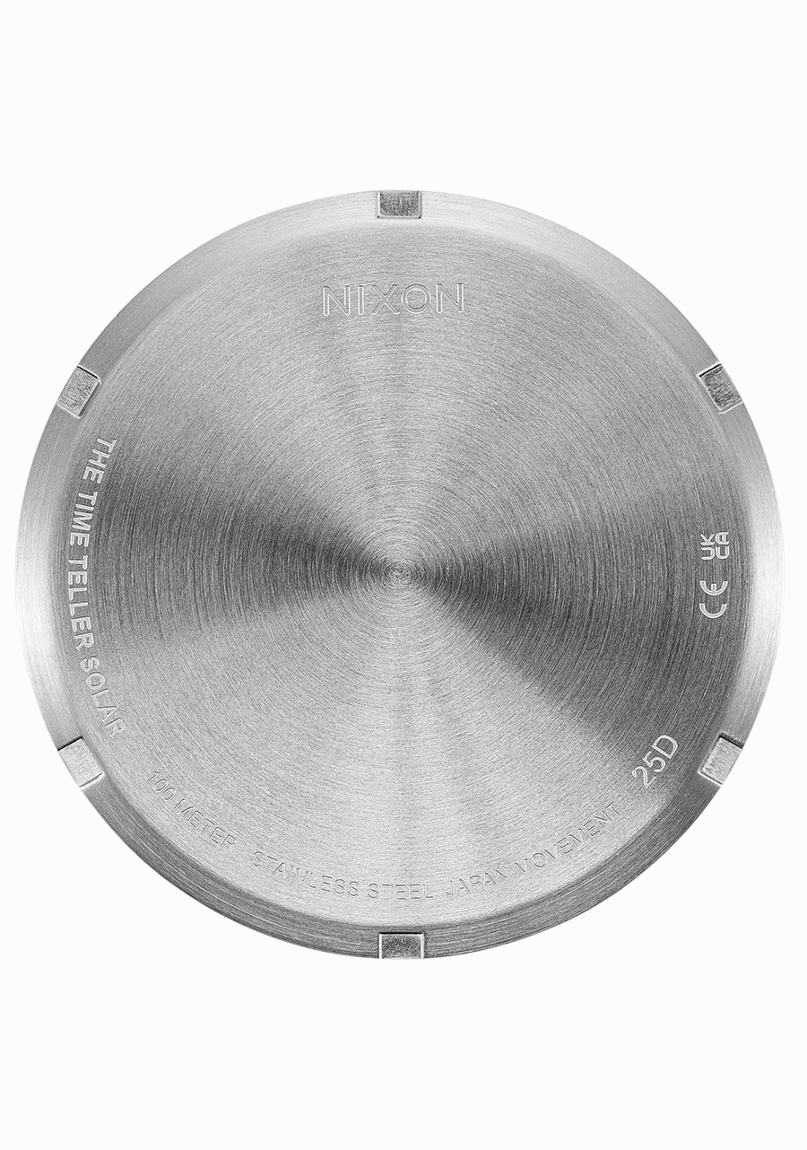 Time Teller Solar - Silver / Rainbow