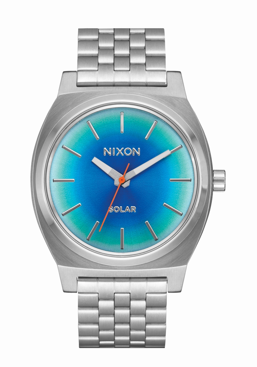 Time Teller Solar - Silver / Rainbow