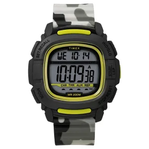 Timex Men's Watch - Boost Shock Black Case Digital Dial Camouflage Strap | TW5M26600JV