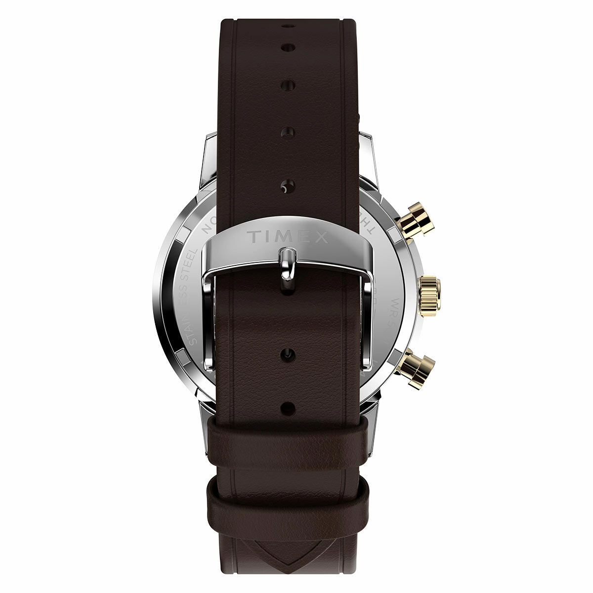 Timex Marlin Chronograph 40mm Leather Band Watch TW2W60400