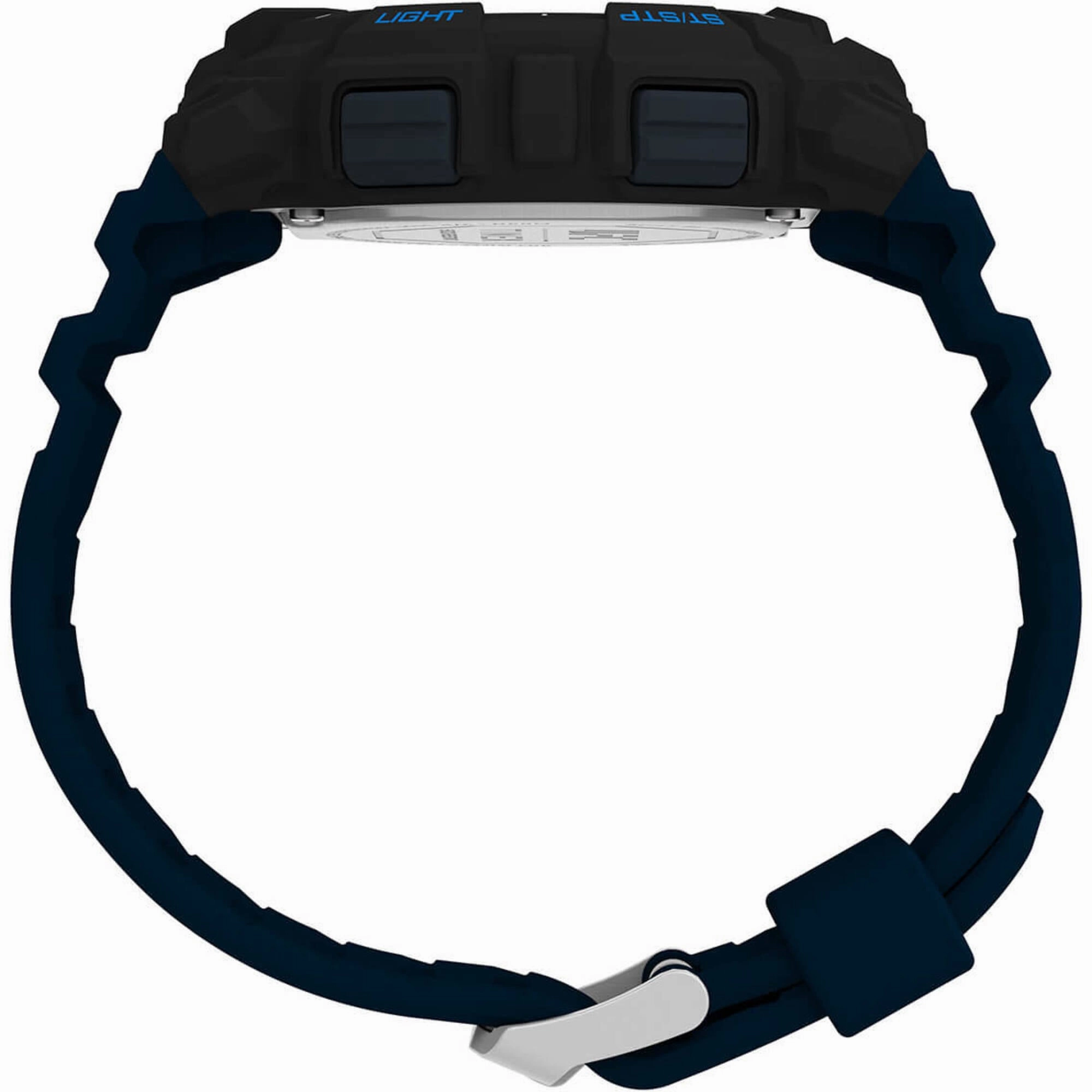 Timex Men's Digital Watch - UFC Striker Chronograph Navy Blue Resin Strap | TW5M53500