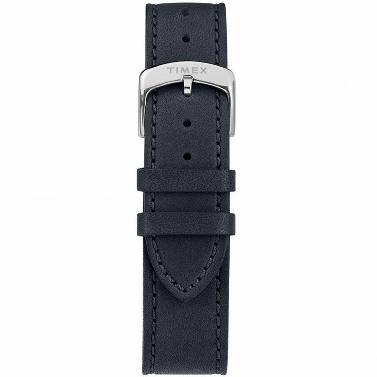 Timex Men's Quartz Watch - American Documents Grey Dial Leather Strap | TW2R82800US