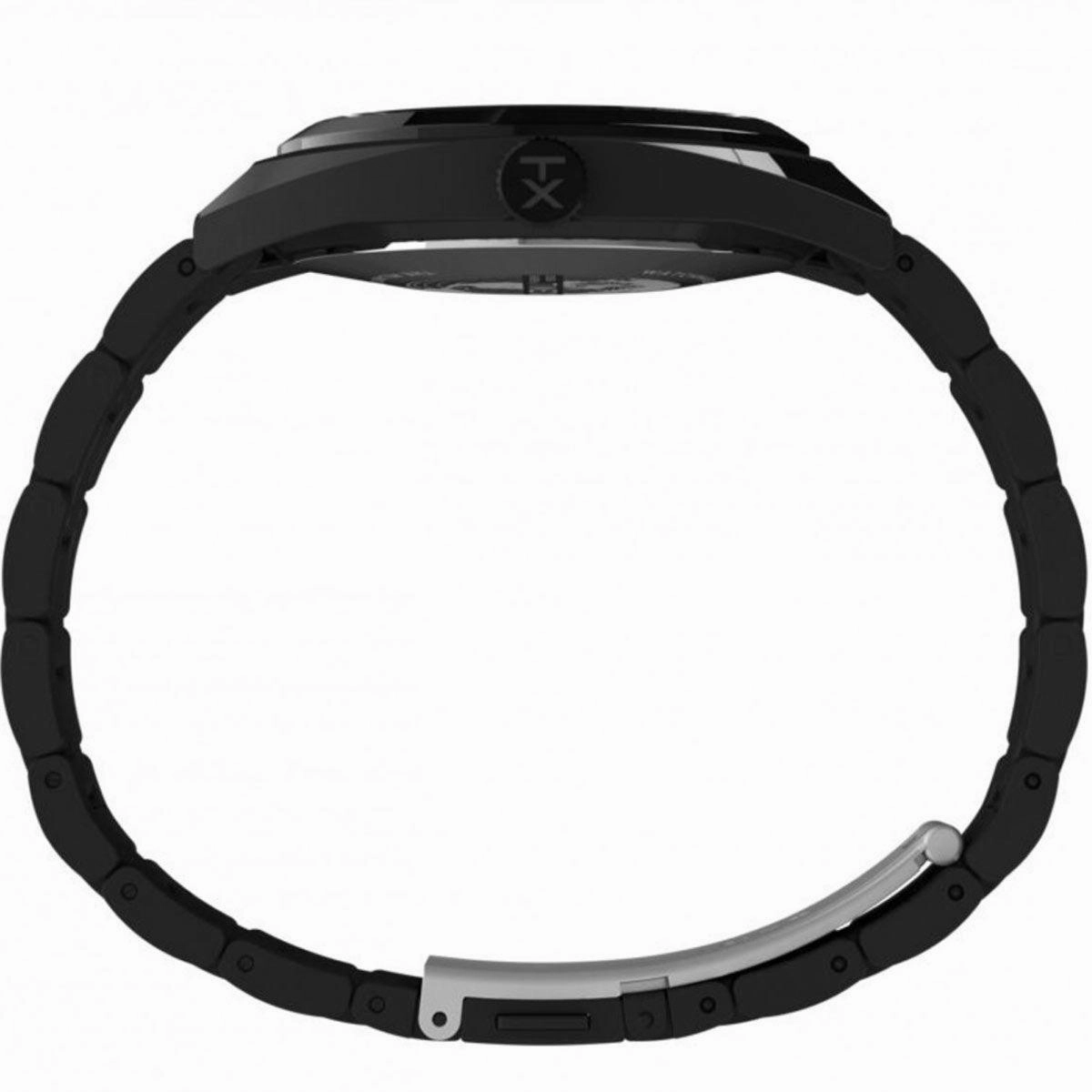 Timex Men's Quartz Watch - Milano XL Black Dial Bracelet | TW2U15500VQ
