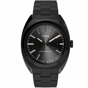 Timex Men's Quartz Watch - Milano XL Black Dial Bracelet | TW2U15500VQ