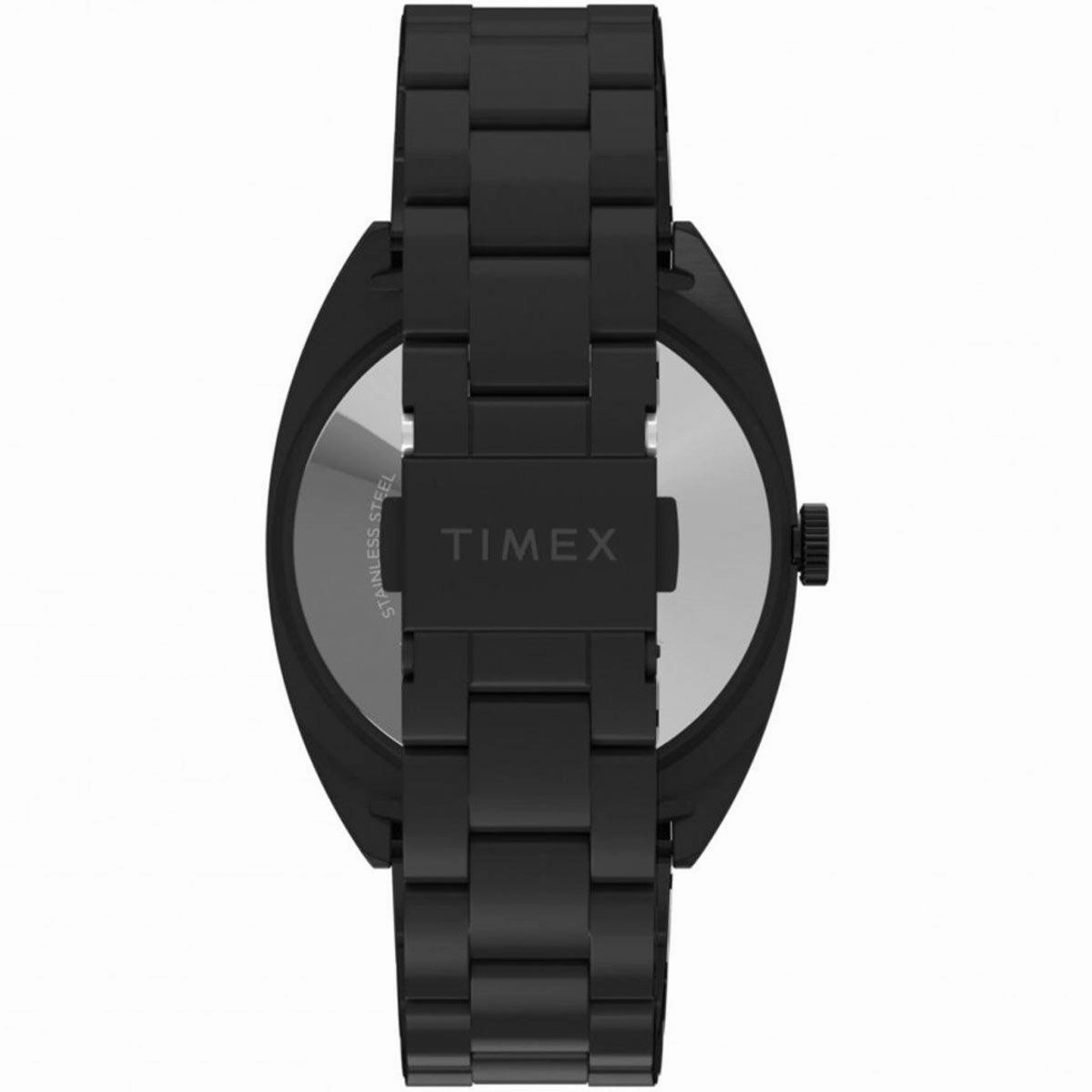 Timex Men's Quartz Watch - Milano XL Black Dial Bracelet | TW2U15500VQ