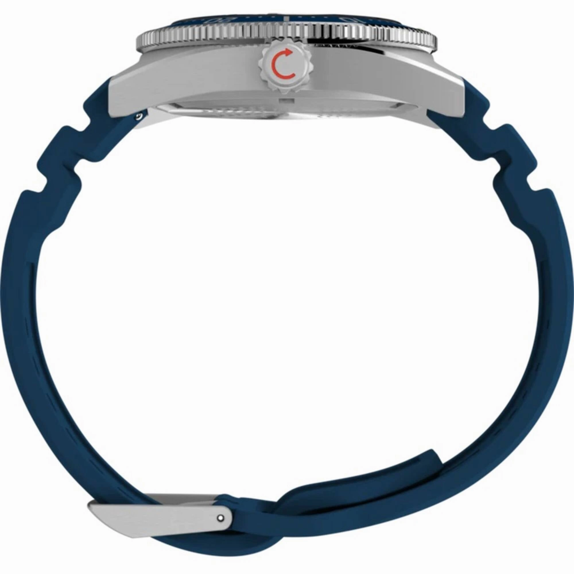 Timex Men's Watch - Deepwater Reef Blue Dial Synthetic Rubber Strap Dive | TW2W74600