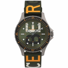 Timex Men's Watch - Navi Iceberg Rotating Bezel Green Dial Strap Quartz | TW2V62800