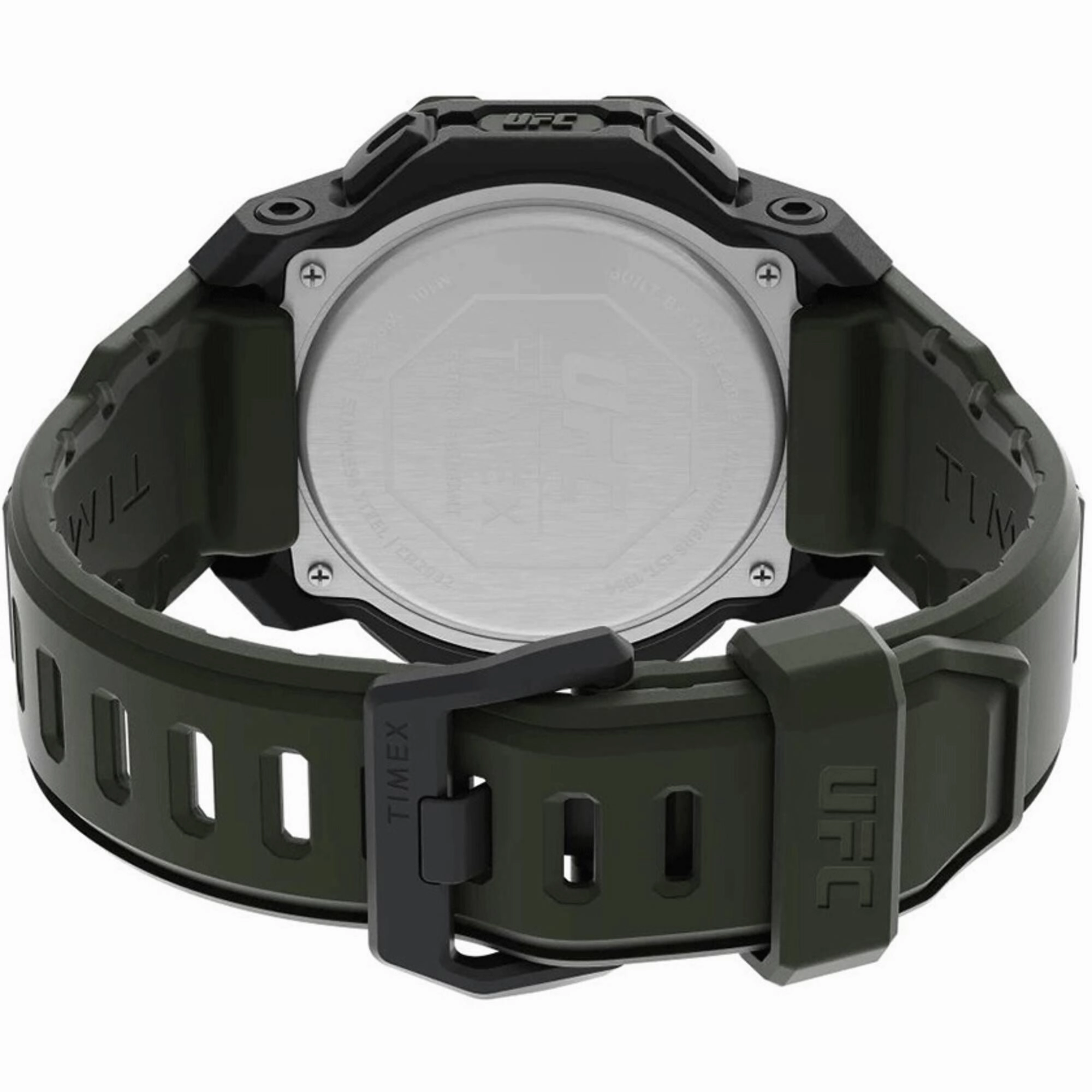 Timex Men's Watch - UFC Knockout Chrono Digital Dial Green Resin Strap | TW2V88300