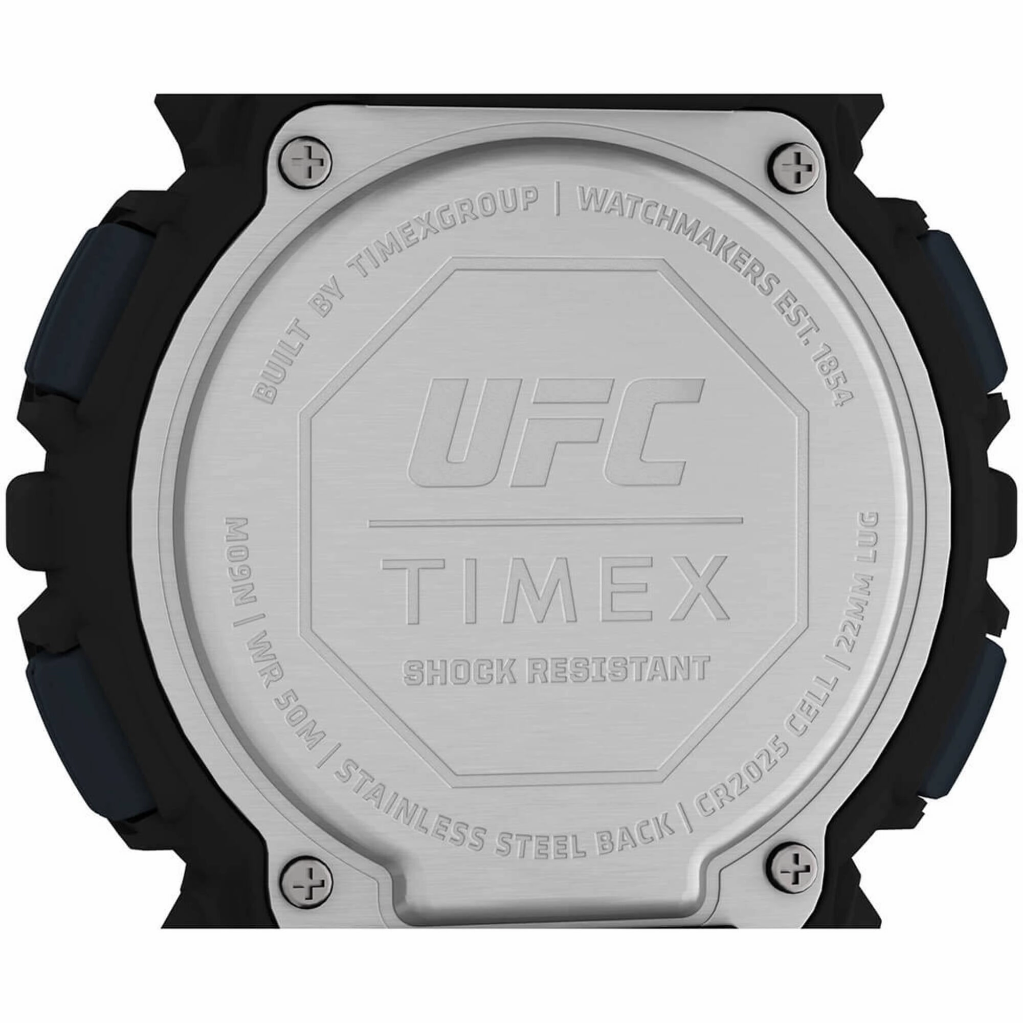 Timex Men's Watch - UFC Striker Chronograph Black Digital Dial Strap | TW5M53400