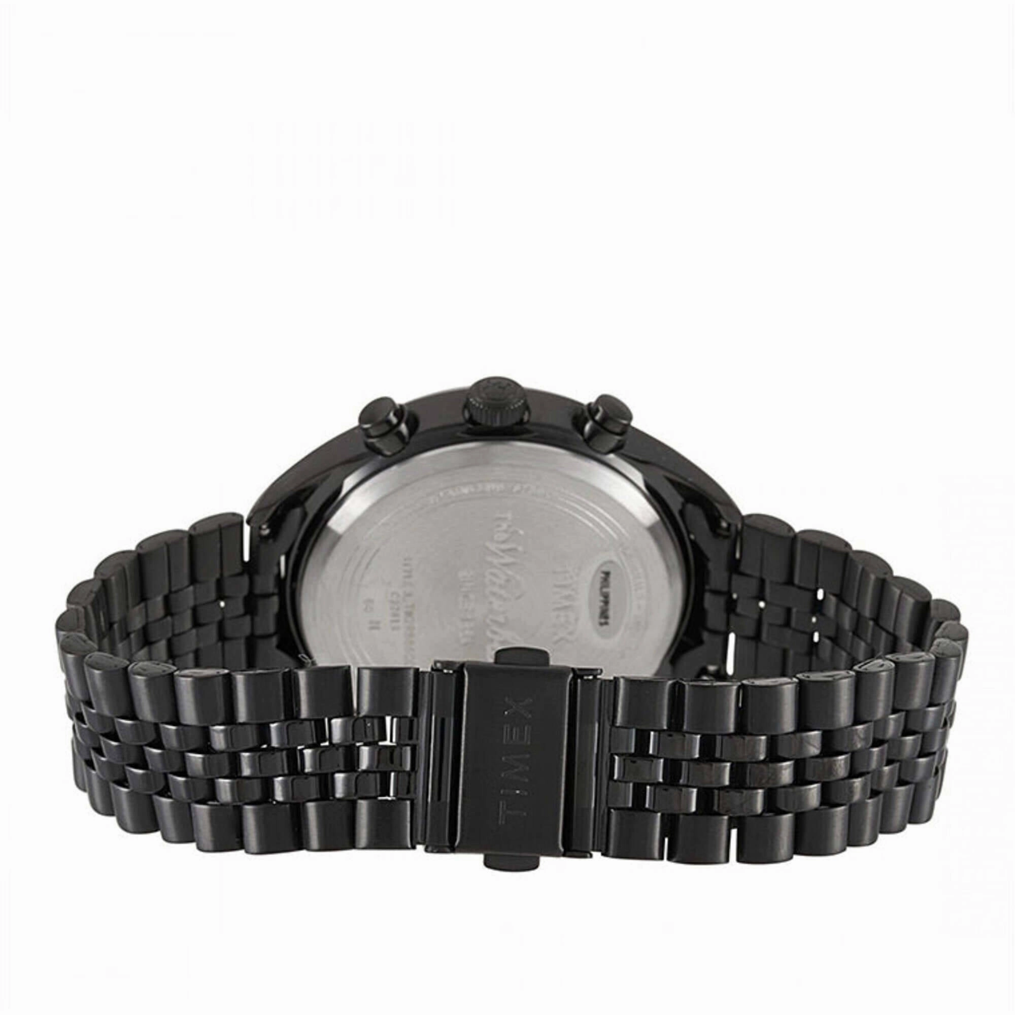 Timex Men's Watch - Waterbury Chronograph Quartz Black Dial Bracelet | TW2R88600