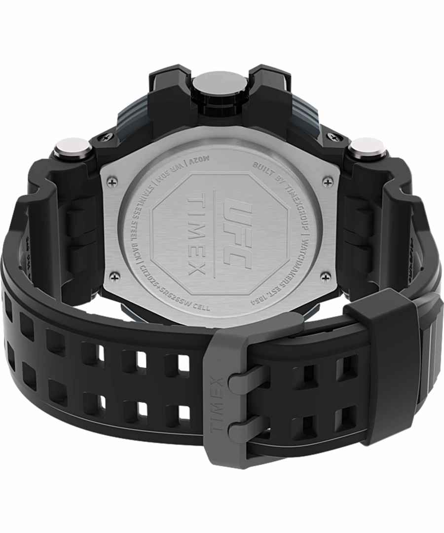 Timex UFC Combat 53mm Resin Strap Watch TW5M51800