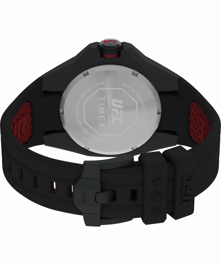 Timex UFC Pro 44mm Silicone Strap Watch TW2V57300