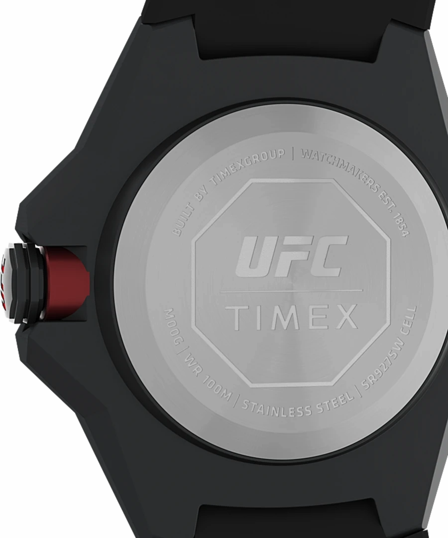 Timex UFC Pro 44mm Silicone Strap Watch TW2V57300