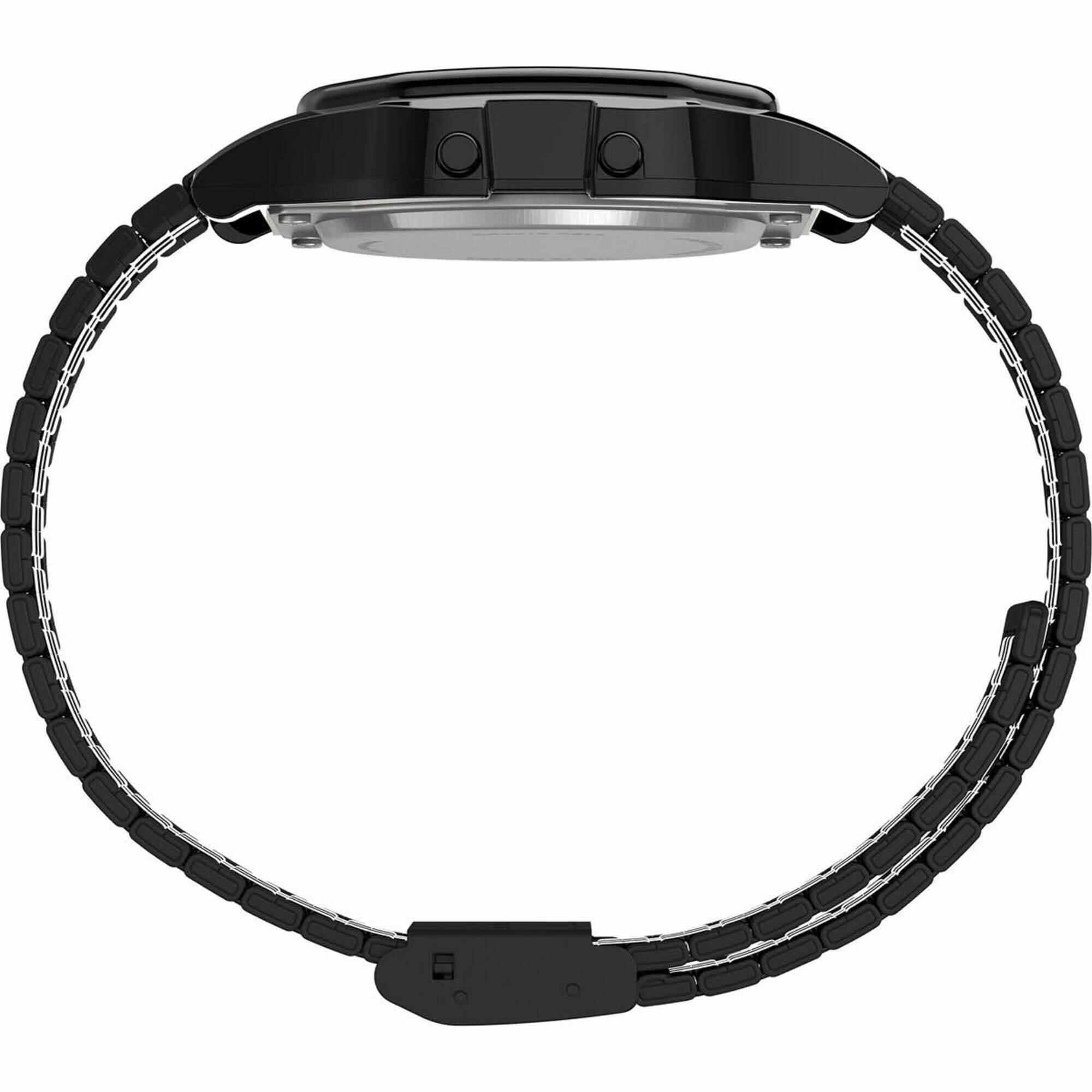 Timex Unisex Watch - T80 Pac-Man Chrono Digital Dial Black Bracelet | TW2U32100YB