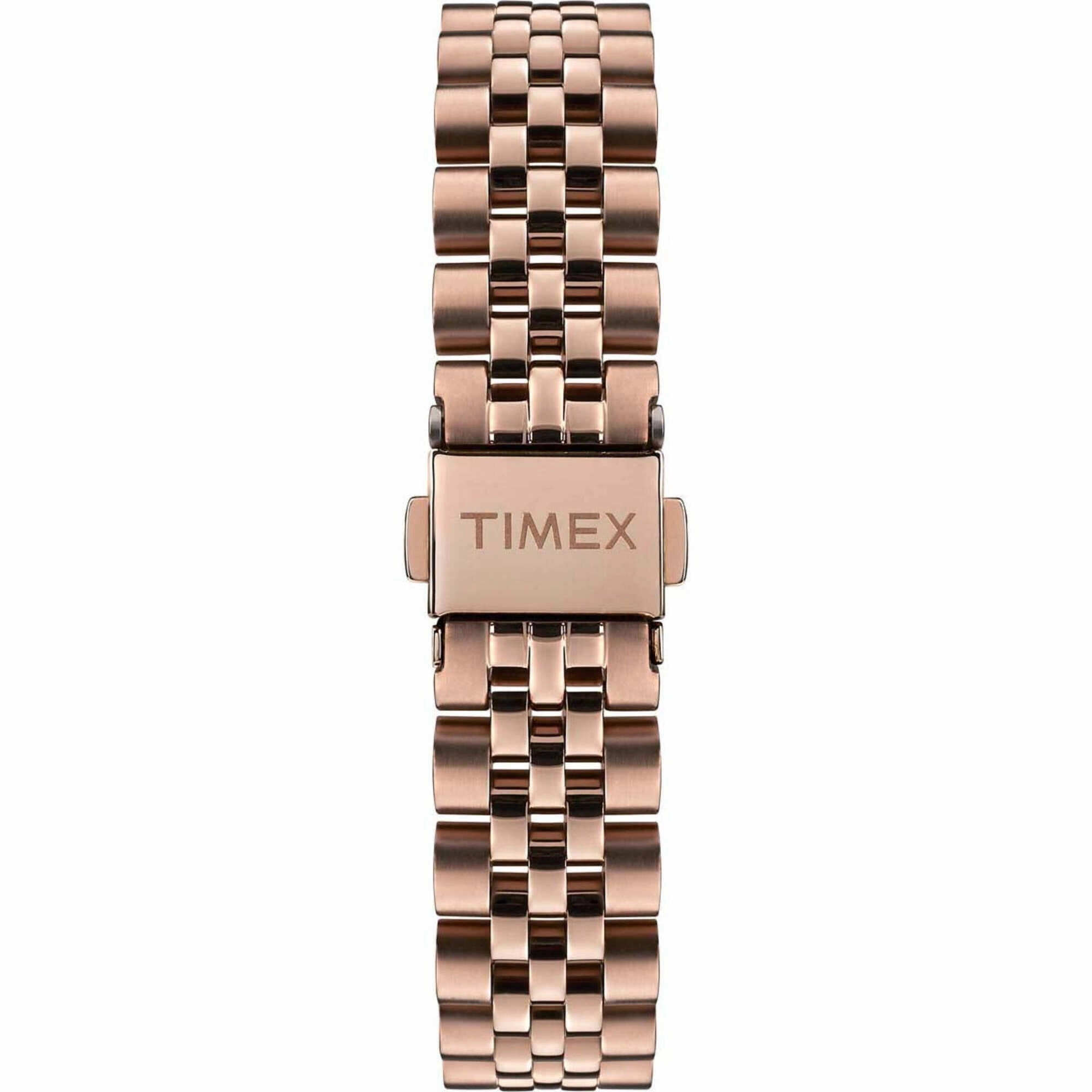 Timex Women's Watch - Heritage MOP Dial Rose Gold Tone Bracelet | TW2T89400VQ