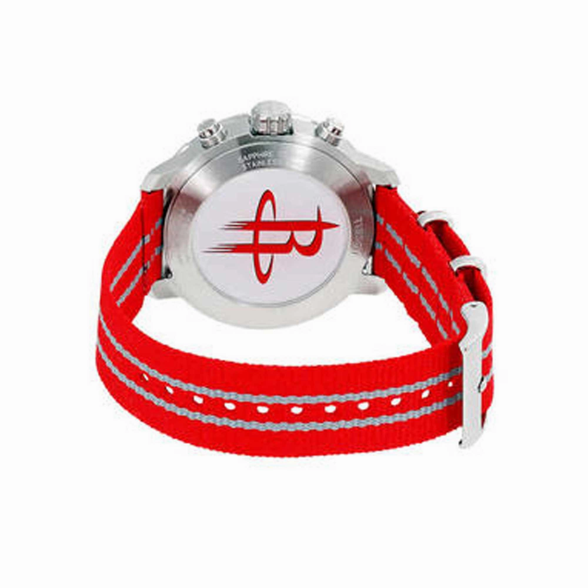 Tissot Men's Chrono Watch - Quickster Houston Rockets Silver Dial | T0954171703712