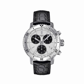 Tissot Men's Watch - T-Sport PRS 200 Chrono Silver and Black Dial | T0674171603100