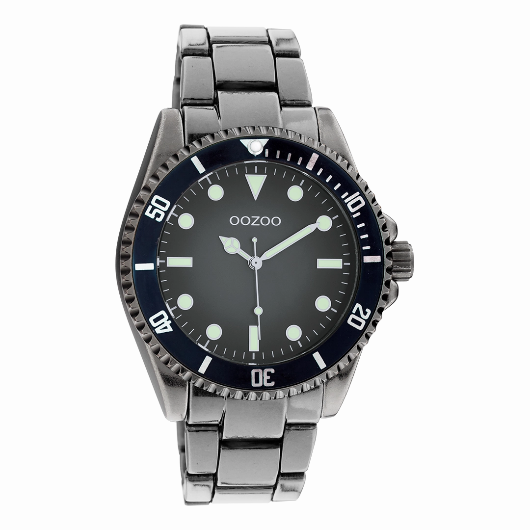 Titanium OOZOO watch with stainless steel bracelet - C11013