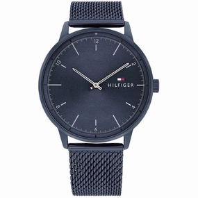 Tommy Hilfiger 1791841  Men's Qtz Stainless Steel and Leather Strap Casual Watch