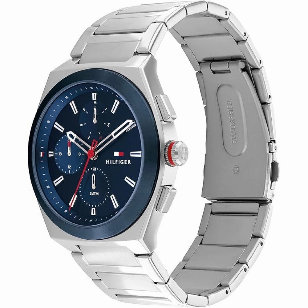Tommy Hilfiger  1791896 Analog  Multifunction Quartz Watch for men with Gold colored Stainless Steel bracelet