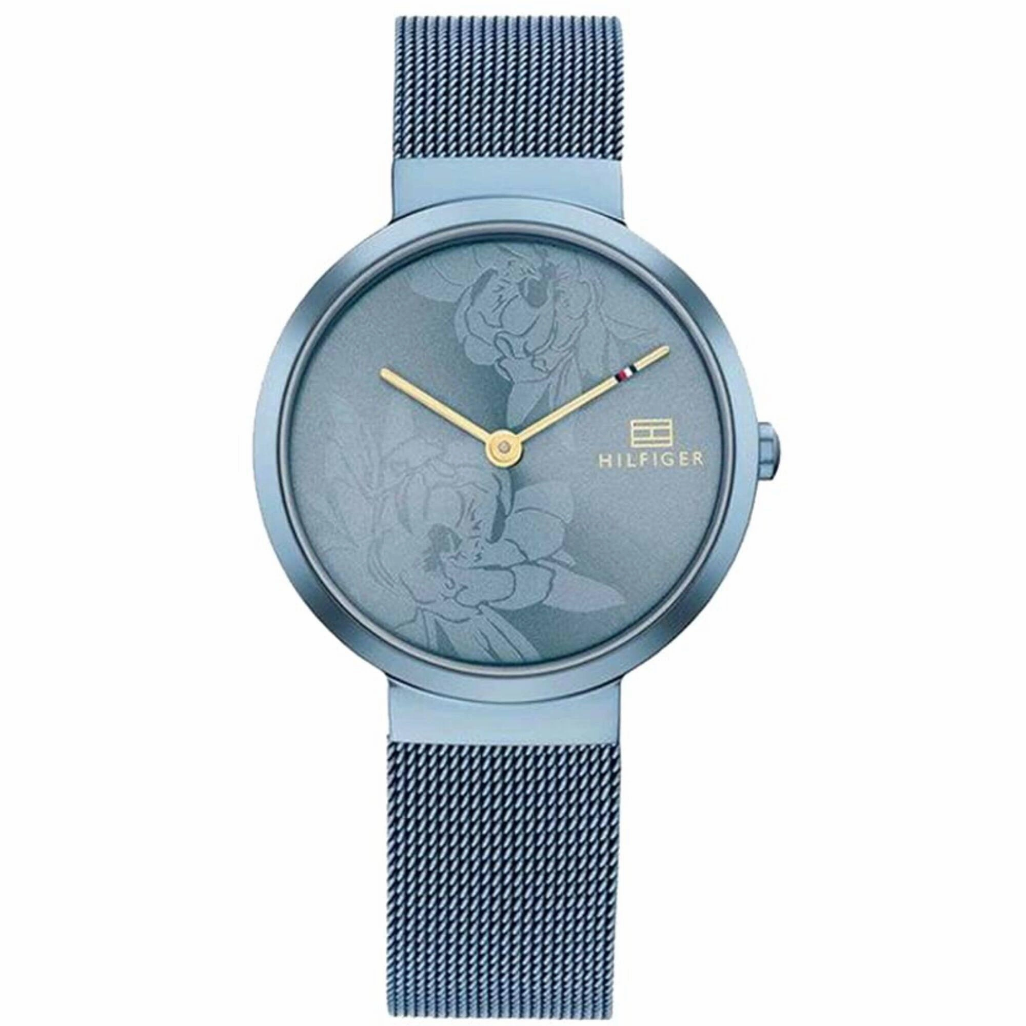 Tommy Hilfiger Women's Watch - Libby Blue Dial Steel Mesh Bracelet Quartz | 1782470