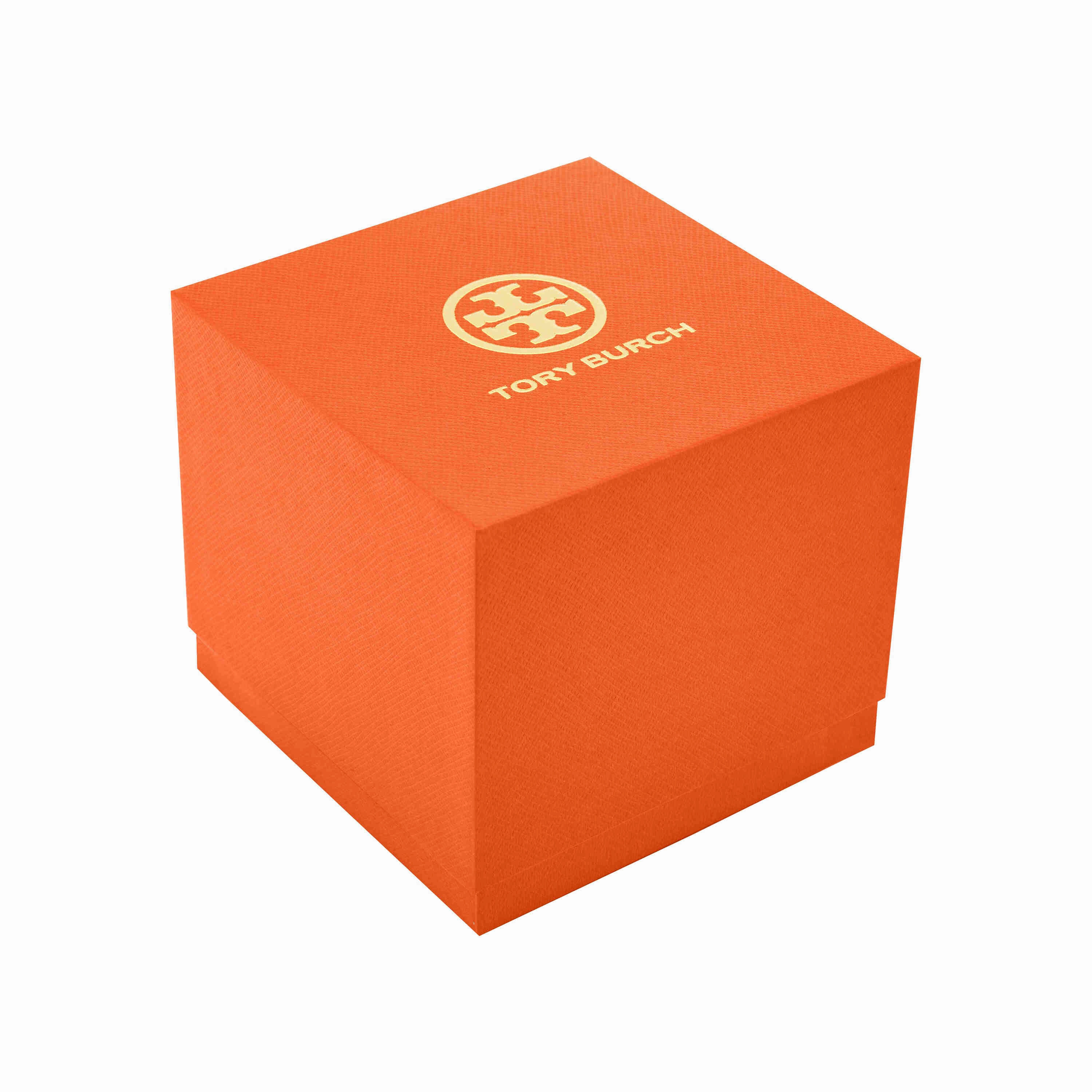 Tory Burch The Oval Black Analogue Watch TBW6030