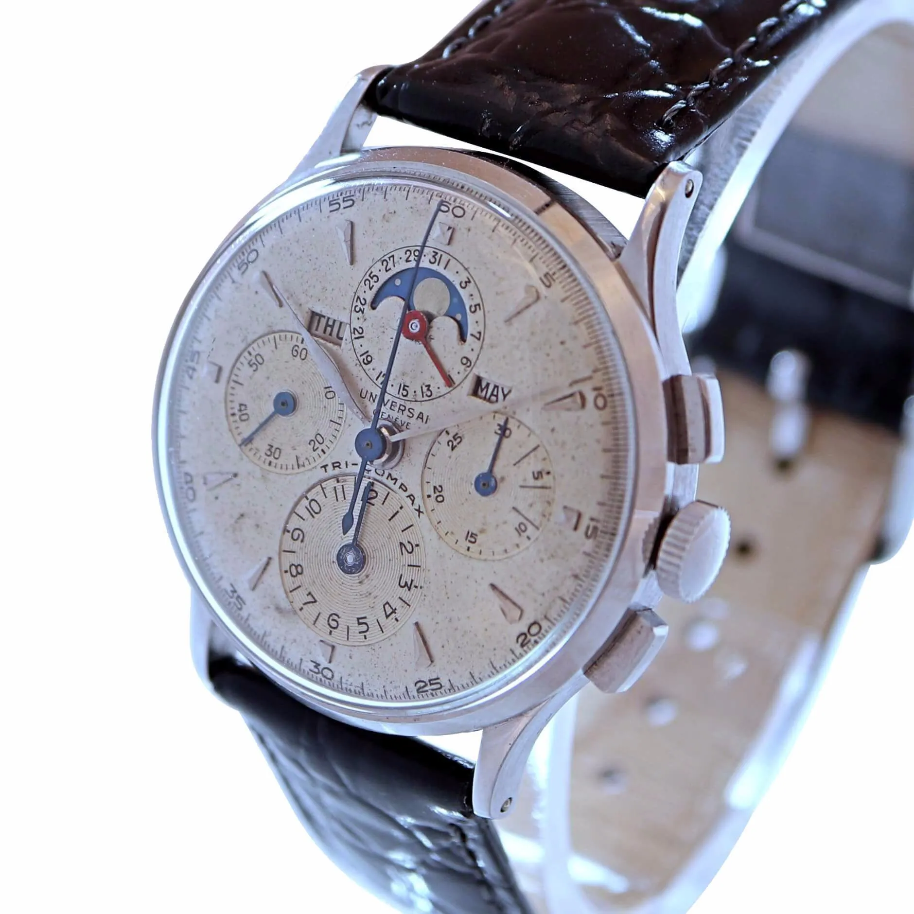 Universal Geneve Tri-Compax 1940's Men's Vintage Chronograph