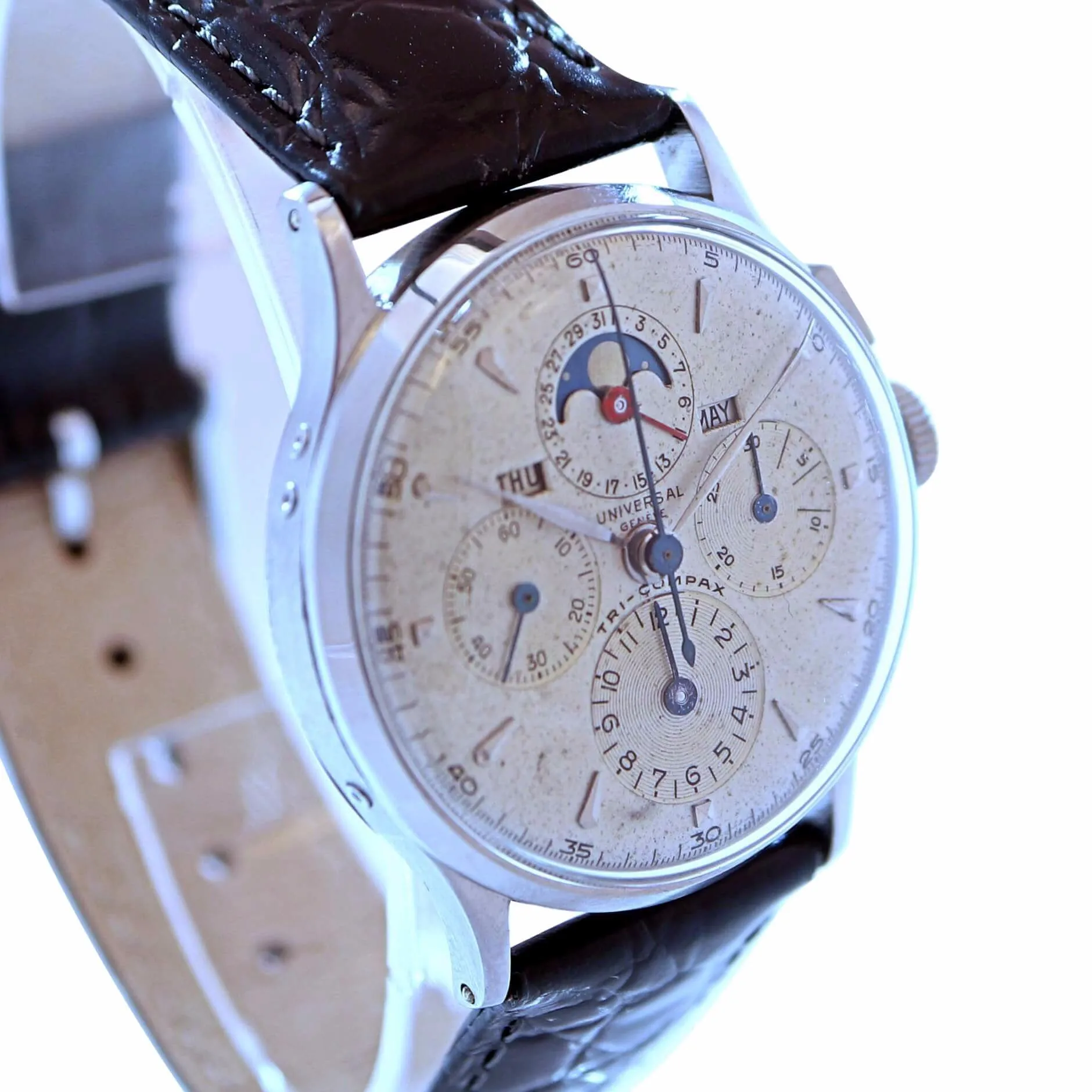 Universal Geneve Tri-Compax 1940's Men's Vintage Chronograph