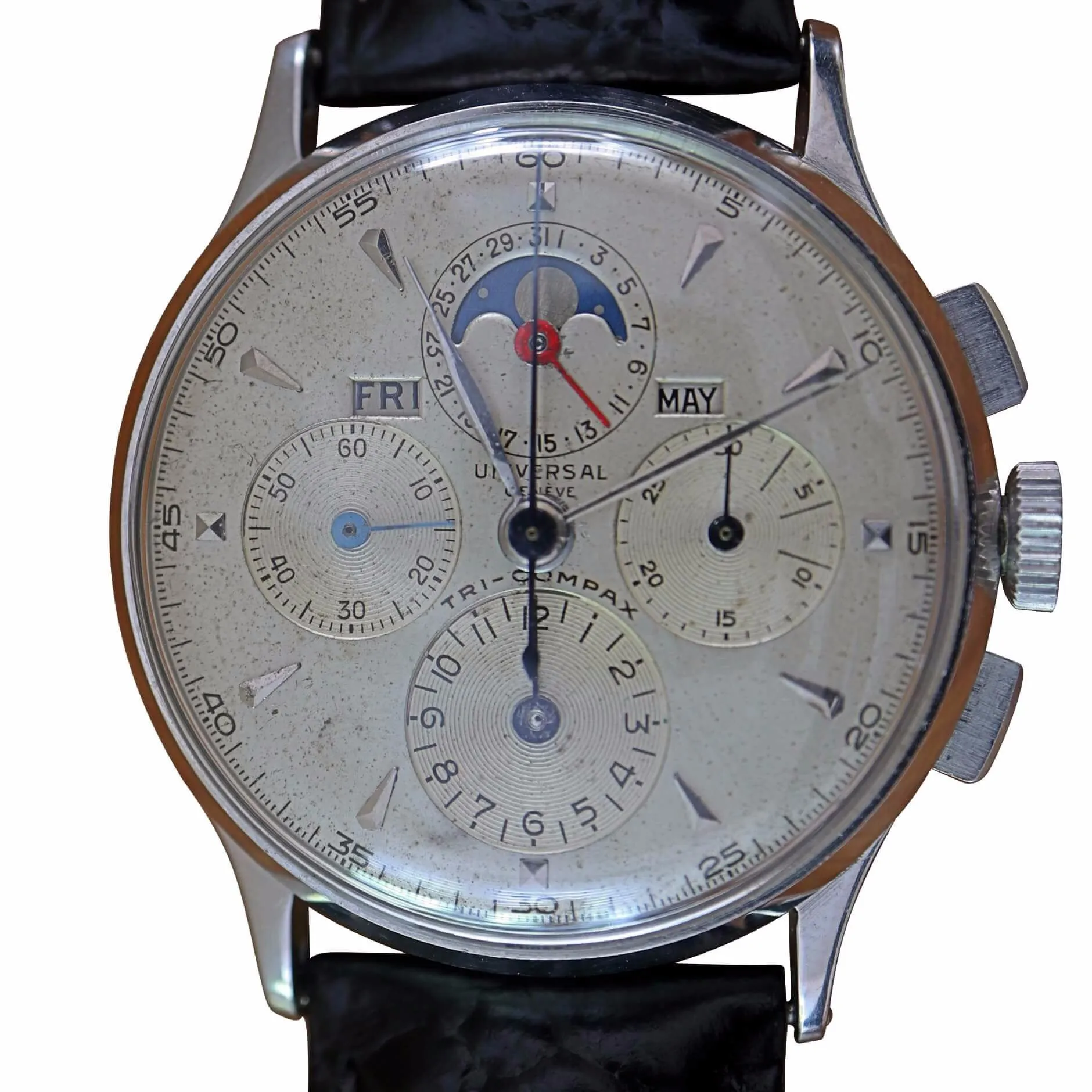 Universal Geneve Tri-Compax 1940's Men's Vintage Chronograph