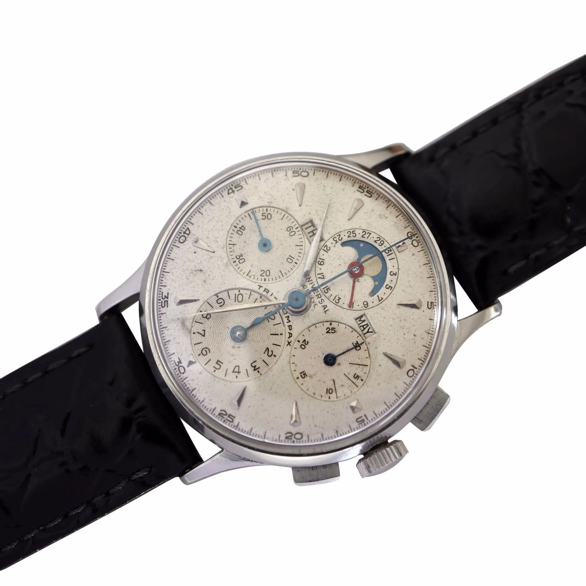 Universal Geneve Tri-Compax 1940's Men's Vintage Chronograph